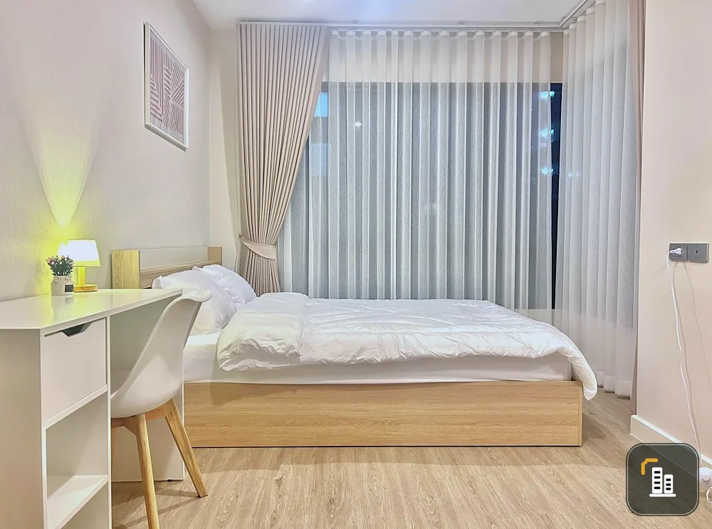 For rent, Condo The Sky Sukhumvit, luxury condo, beautiful room, built-in furniture, ready to move in, don't miss it