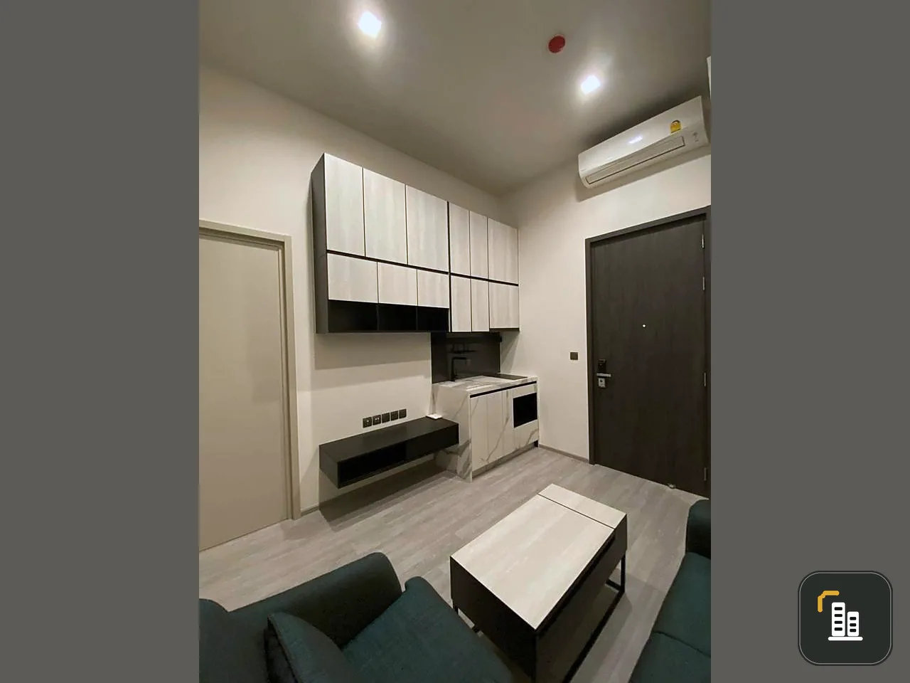 For sale: The Line Sukhumvit 101, stunning city view, fully-built-in furniture, all in one place, reserve now!