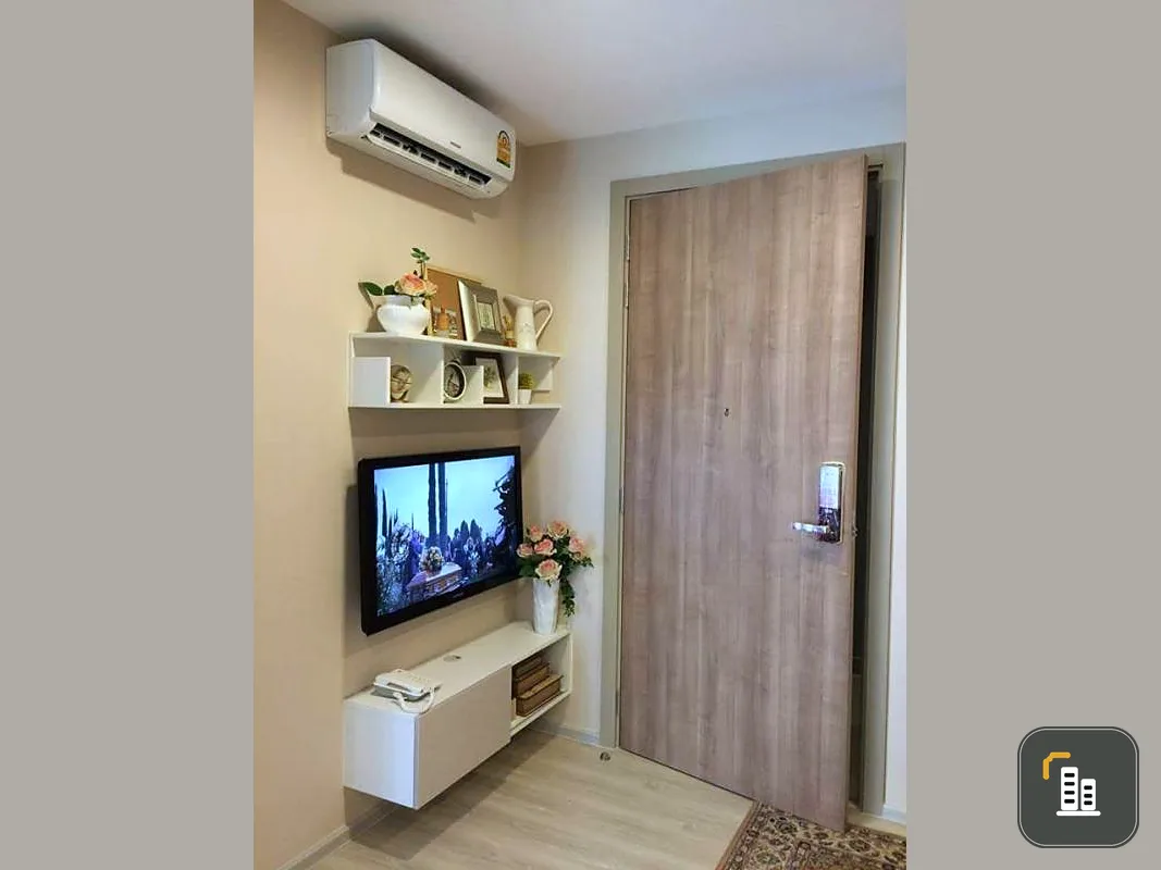 Express!!! For sale, Condolette Mist Rama 9, very beautiful view, fully furnished room, good price like this, you can't reserve it anymore.!!