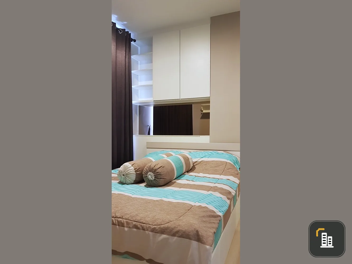 Condolette Midst Rama 9 for sale / rent, corner room, beautiful view, built-in furniture, good decoration, this price is urgent.
