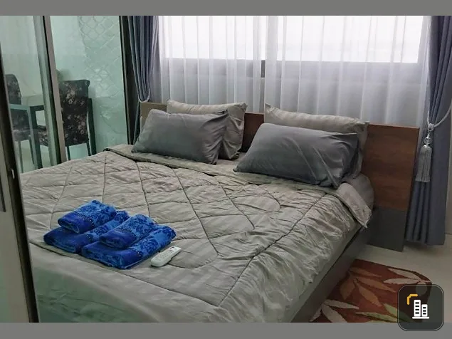 For rent: Wong Amat Tower (North Pattaya), 29th floor, beautiful room, fully furnished, book now, don't wait.