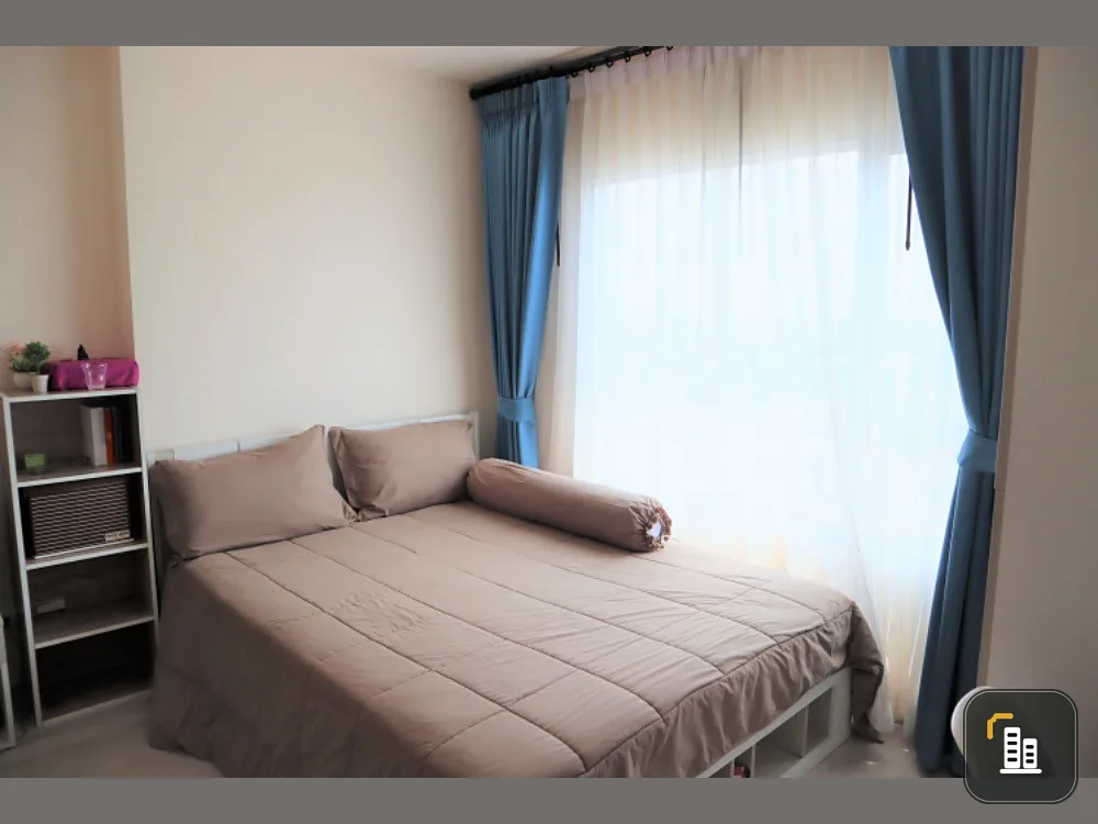 For sale: Aspire Ratchada-Wong Sawang, 26th floor, high floor, good view, free furniture and electrical appliances in the whole room, reserve now, don