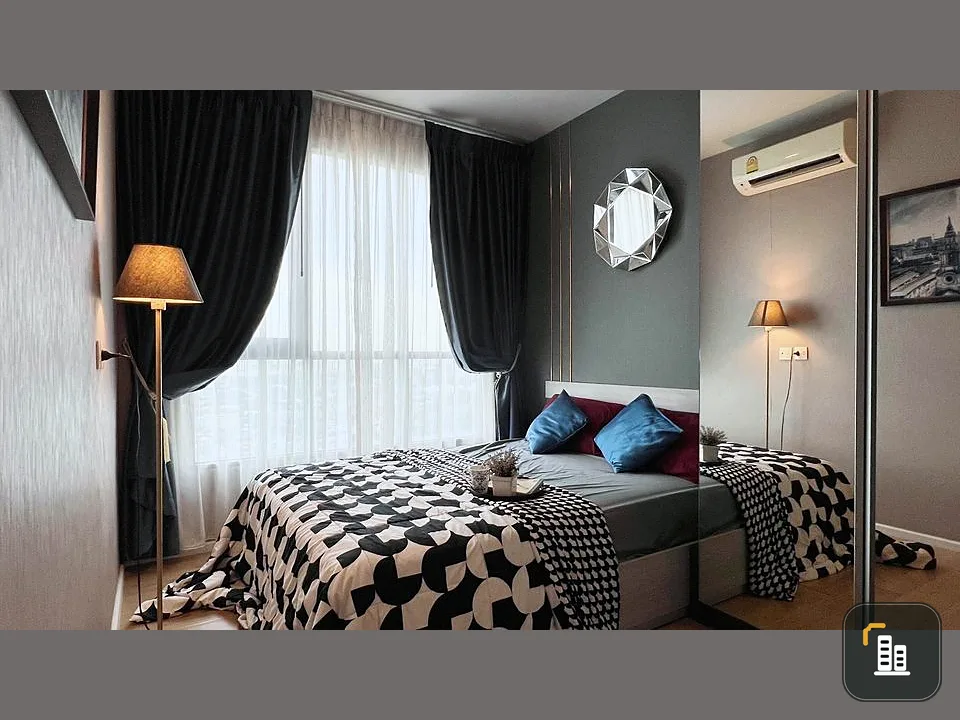 For rent: Notting Hill Laem Chabang-Sriracha, beautifully decorated room, energy-saving electrical appliances, must book now.