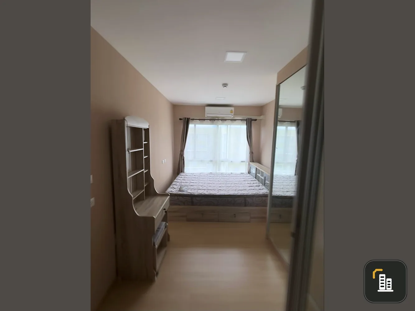 For sale: Plum Condo Rangsit Alive Phase 1, a nice room, fully furnished, ready to move in with your bags, nice view