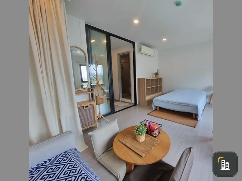 For rent: Aspire Sukhumvit-Onnut, spacious room, comfortable, fully furnished, book now, hurry!