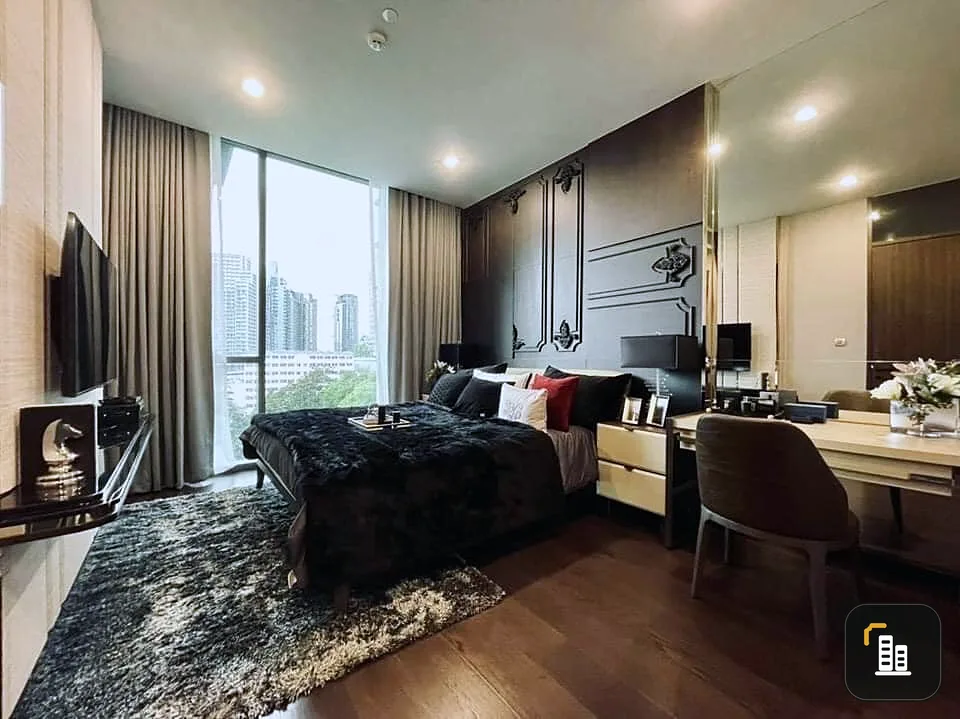 For sale, for rent, Lavi Sukhumvit 57, spacious room, fully built-in, very beautiful and livable. Interested, hurry and reserve now.