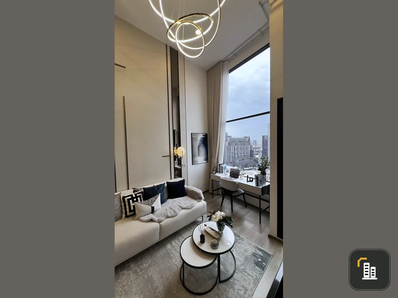 For sale: SOHO Bangkok Ratchada 1 Bedroom Duo, high ceiling, spacious room, nice to live in, book now, don't miss out.