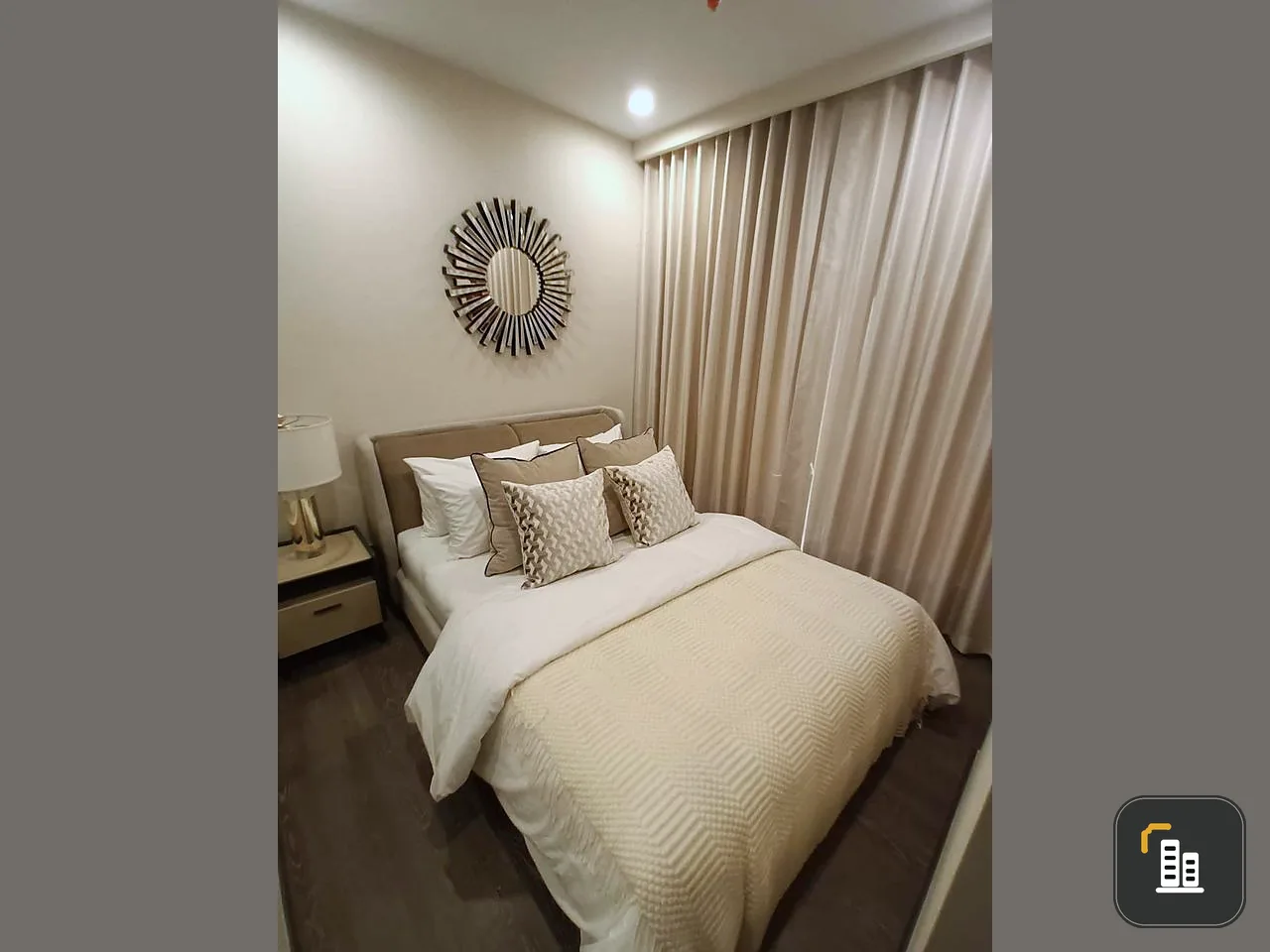 For rent: Coco Park Rama 4, 10th floor, spacious room, beautifully decorated, very comfortable, with amenities, book now.