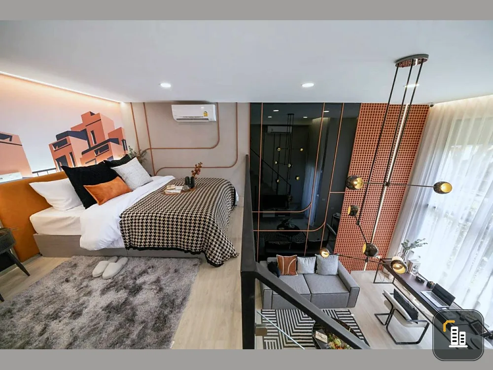 Down payment sale Origin Plug and Play Sirindhorn Station Duplex room, spacious, comfortable, lots of freebies, interested, reserve now.