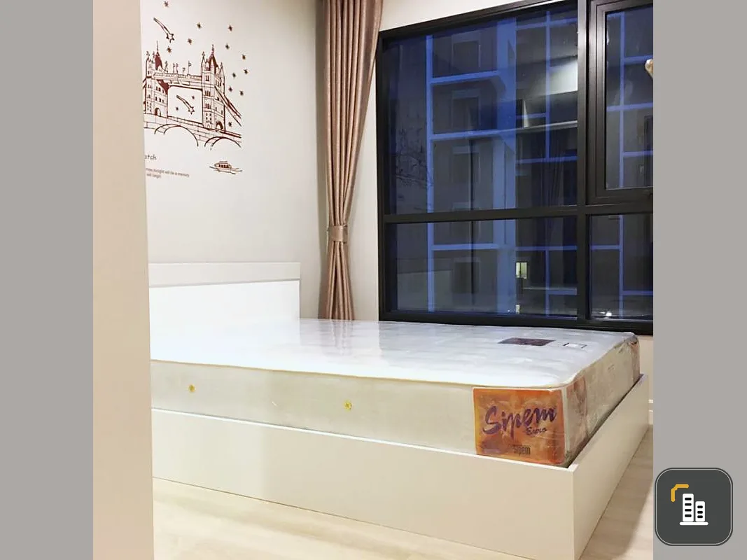 Condolette Midst Rama 9 for rent, beautiful room, super cute decoration. feel livable Don't wait, hurry and book now.