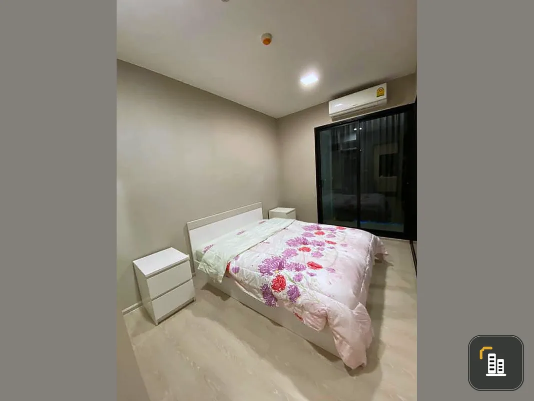 For Rent Condolette Midst Rama 9, ready to move in, fully furnished, 30th floor, beautiful view, very pleasant atmosphere, hurry up
