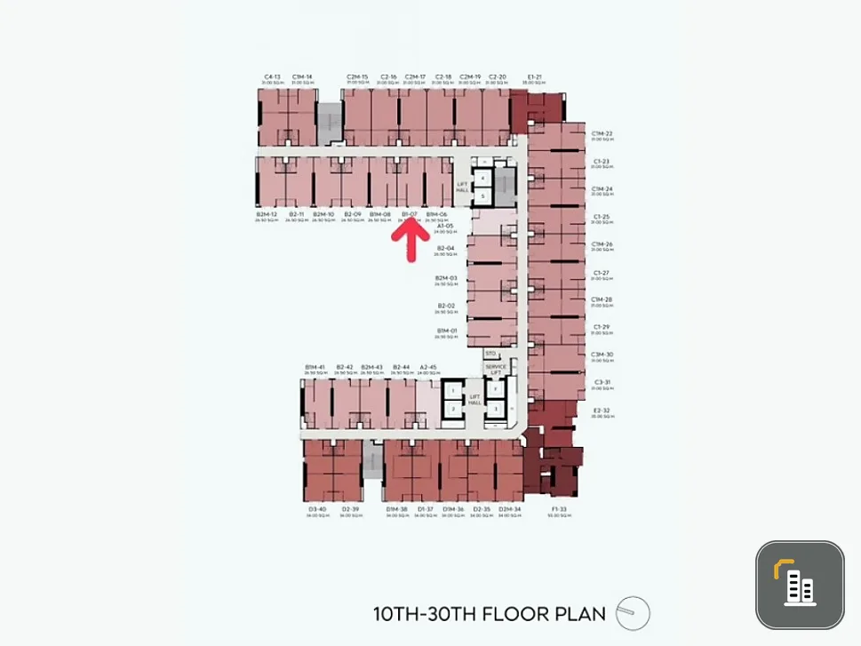 Selling down payment Aspire Sukhumvit-Rama 4 Studio Simplex, 12th floor, just the right height, great price, hurry and reserve now.