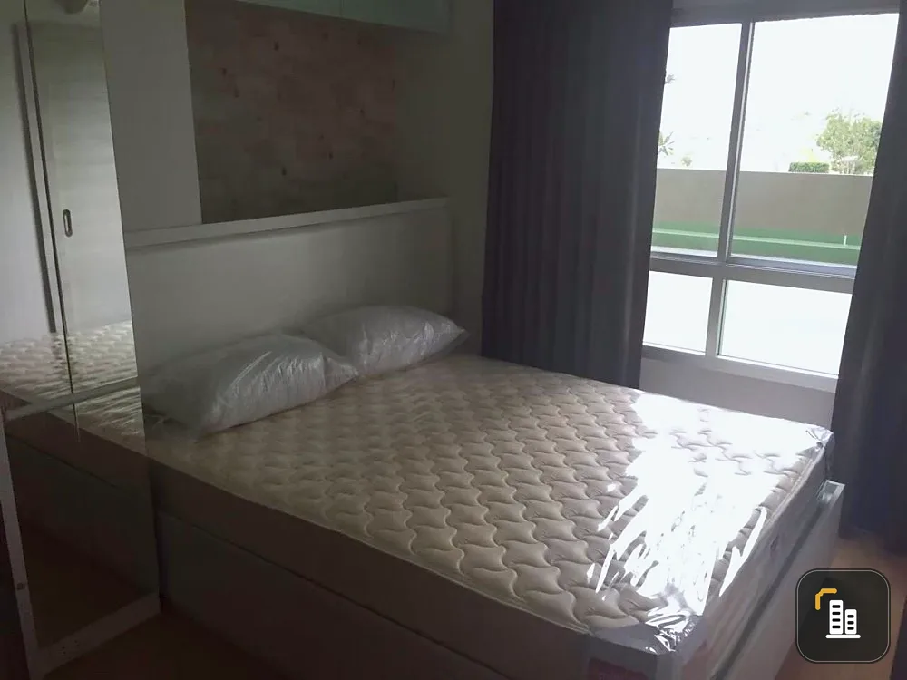 Condo for sale Lumpini Place Srinakarin-Hua Mak Station, ready to move in, well-separated rooms, clearly divided zones, reserve now.
