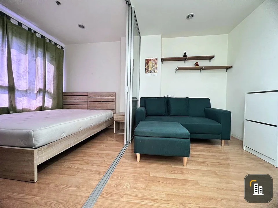 For sale: Lumpini Ville Ramkhamhaeng 60/2, city view, good location, fully furnished and electric appliances, hurry and reserve now!