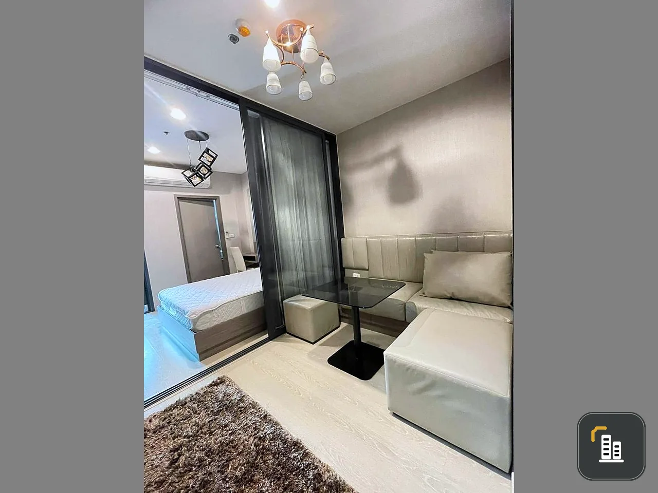 For sale: Ideo Tha Phra Interchange, all built-in rooms with full furniture and electrical appliances. Hurry and reserve now!