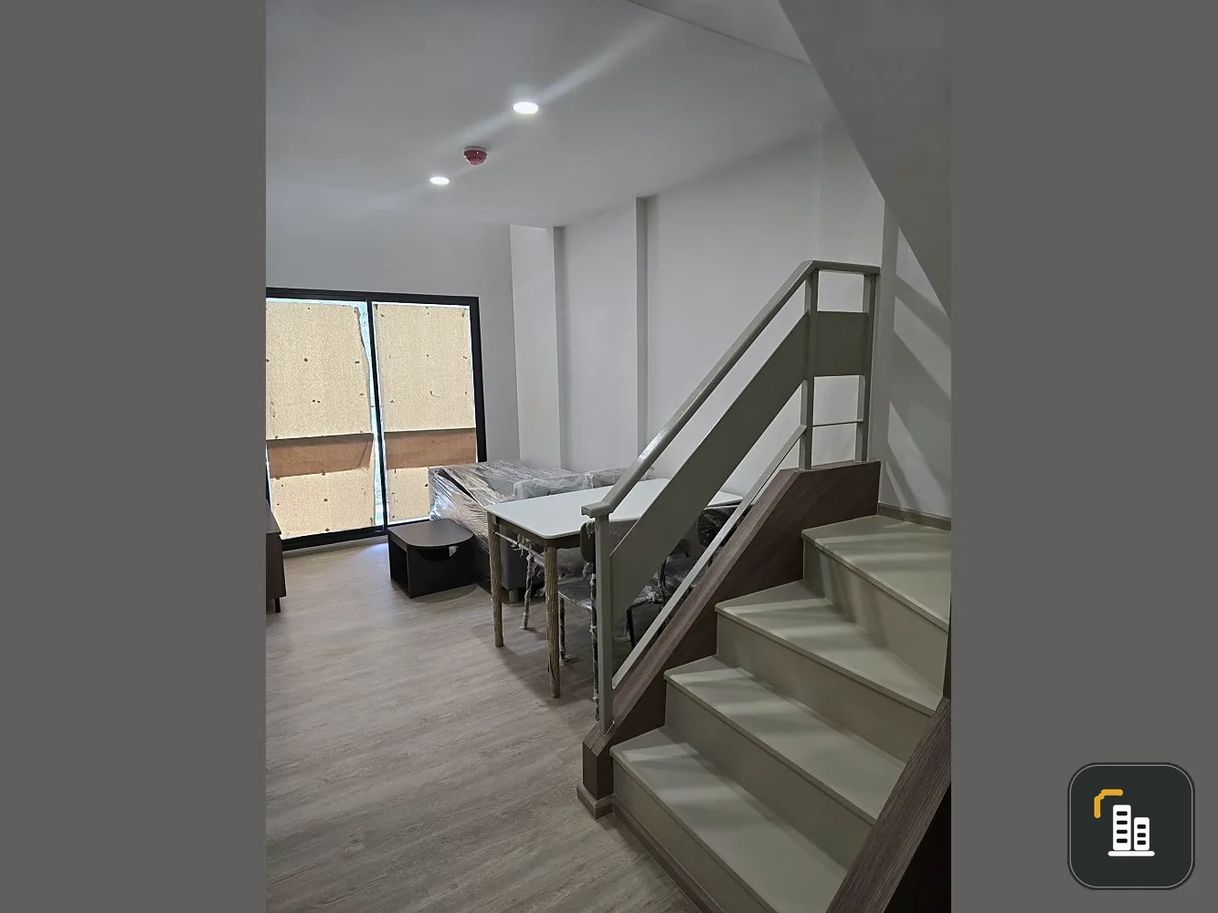 Selling down payment Nue Core Khu Khot Station, Duplex room, nice condo, interested, hurry and reserve now, don't miss out, urgent.