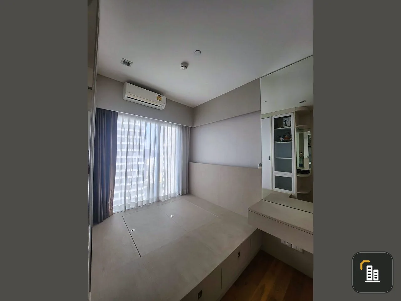 For sale The Saint Residences, Rare room, 18th floor, high view, hurry up and reserve your ownership today.
