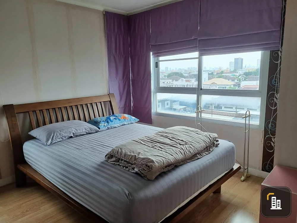 Condo for rent, Lumpini Park Pinklao, complete amenities, 6th floor, just drag your bags.