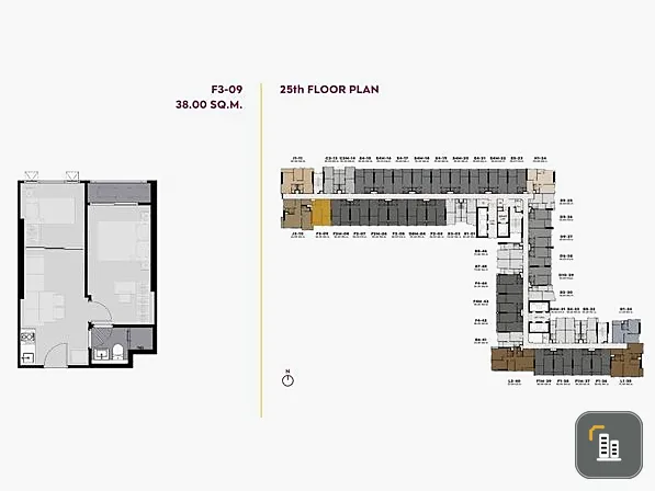 Selling down payment, Life Rama 4 - Asoke, 2nd floor, good project, nice location, reserve now, don't miss out, hurry!