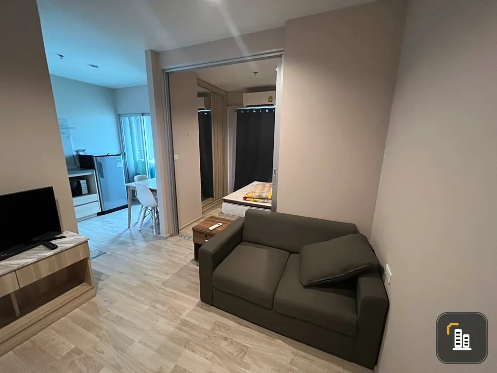For sale: Plum Condo Ramkhamhaeng Station, 27th floor, very high, beautiful city view, complete with furniture and appliances
