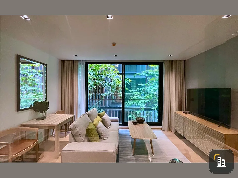For rent: Chalermnit Art de Maison Sukhumvit 53, fully furnished, private garden view, don't miss it.