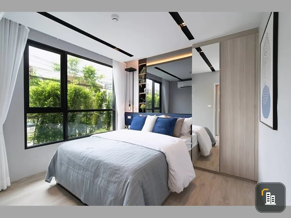 For sale: Origin Play Sri Udom Station, One-bedroom plus, 7th floor, corner room, privacy, reserve now.