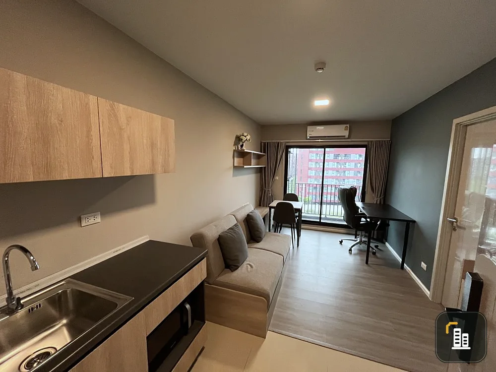 For sale: D Condo Hideaway Rangsit Phase 4, 6th floor, not high, spacious, with amenities. Don't wait.