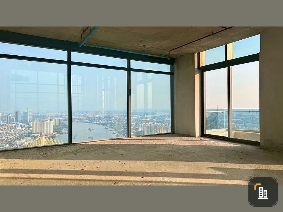 For sale: Kanaphaya Residence, penthouse, 6 bedrooms, 9 bathrooms, auspicious room number, stunning river view, interested in booking now.