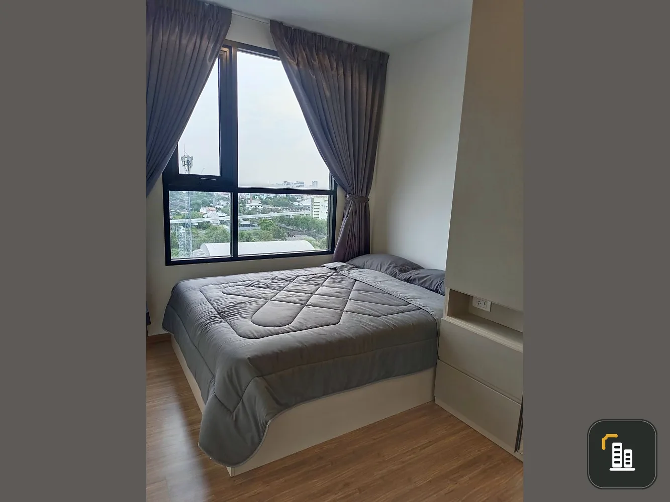 For sell: The Origin Ram 209 Interchange, 11th floor, beautiful room, fully furnished, bring your bags and move in immediately, book now.