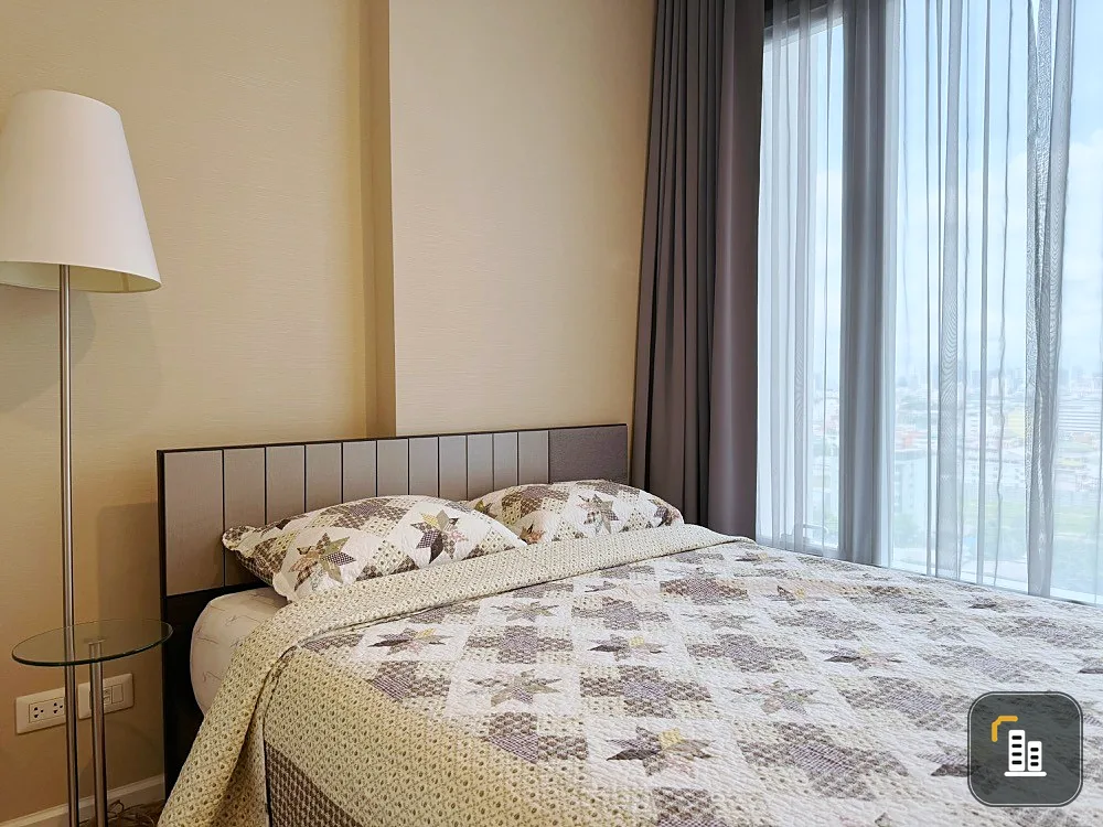 Condo for sale, The Saint Residences, 12A floor, separate room, furnished, beautiful view, don't miss it.
