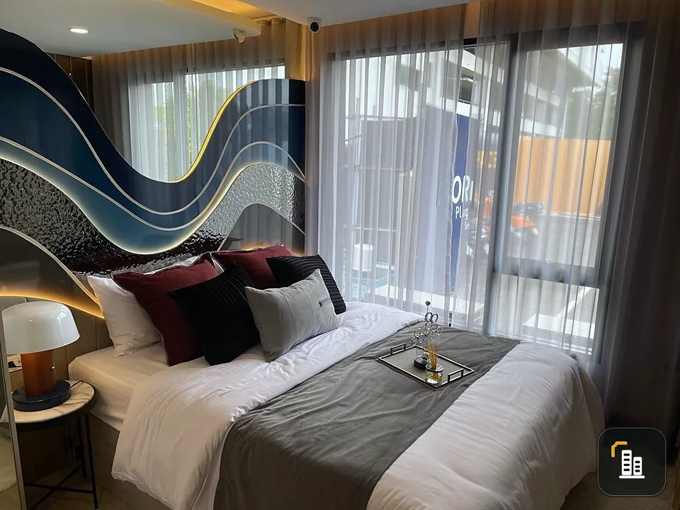 Selling down payment Origin Plug & Play Srinakarin One Bed Room Plus, full of freebies, book now, don't wait.