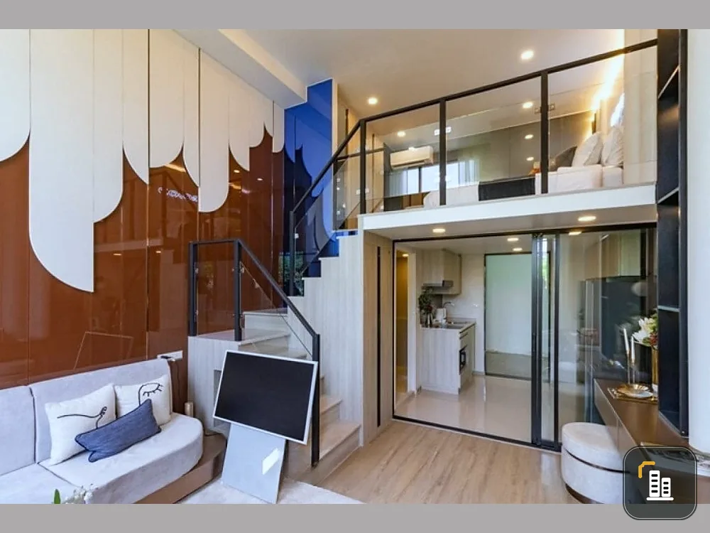 Down payment sale Origin Place Tao Poon Interchange, high floor, Duo Space room, spacious, comfortable, hurry and become the owner.
