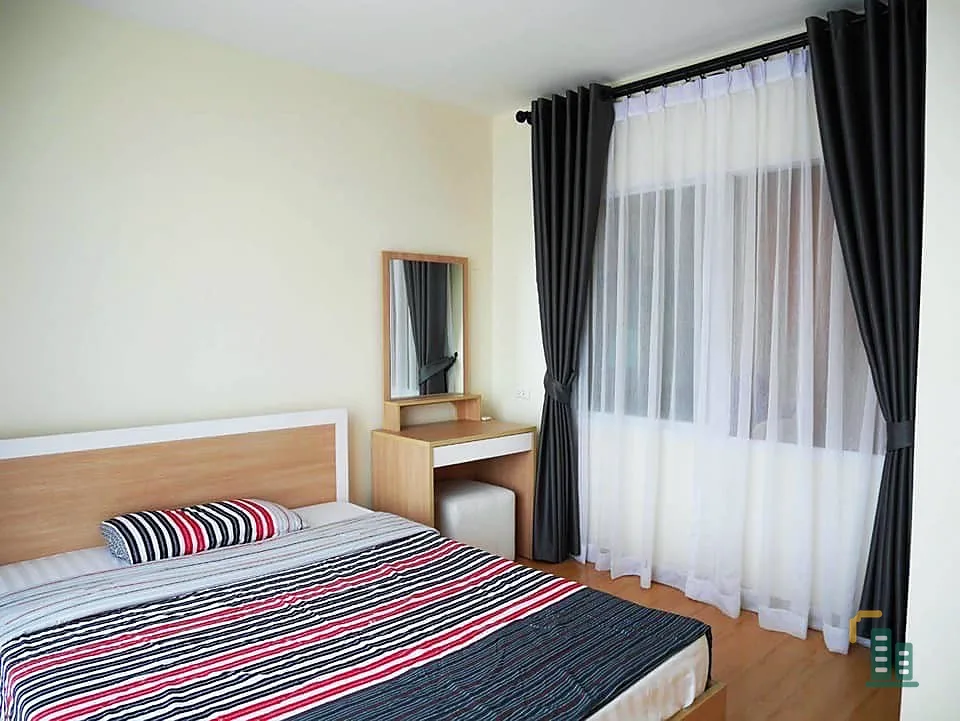 Condo for sale, Life @ Sukhumvit 65, high floor, warm style decorated room, with facilities, book now!