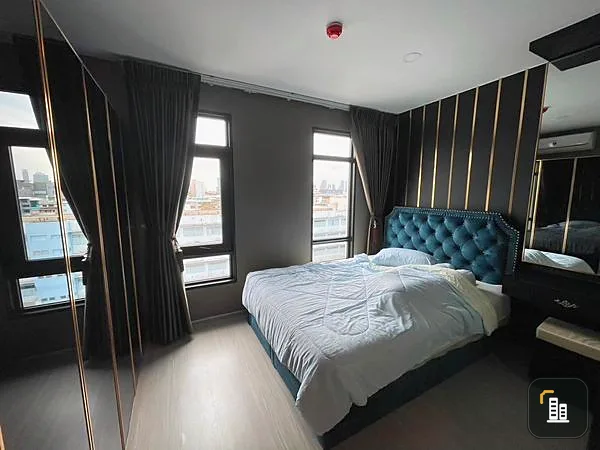 Condo for sale Aspire Asoke - Ratchada, fully furnished room, ready to move in, built-in furniture, you can be the owner now.