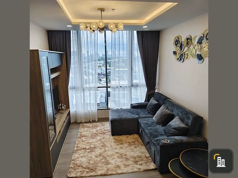 For rent: Supalai Premier Samsen-Ratchawat, 9th floor, open view, closed kitchen, rare location, fully furnished, ready to move in
