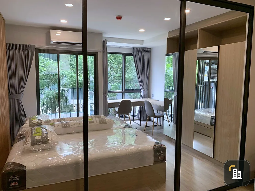 For rent: Salaya One Residence, spacious room, beautifully decorated, comfortable to live in, with amenities, just come with yourself and you can move