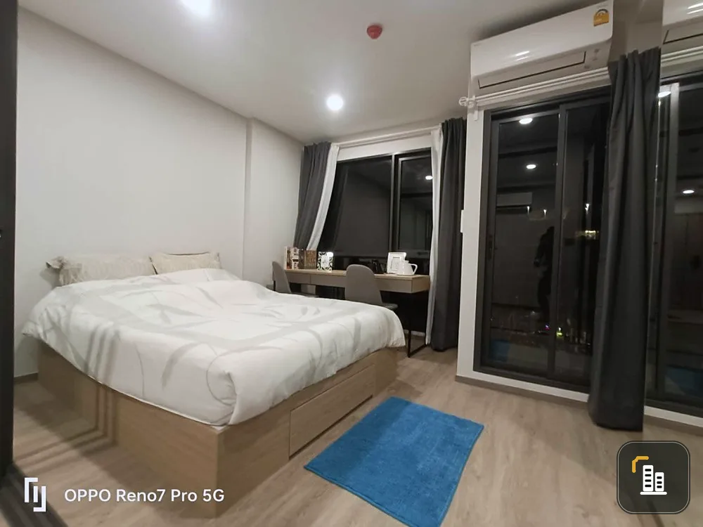 For rent Salaya One Residence, 6th floor, spacious room, decorated in a warm style, fully furnished. Don't wait, book now.