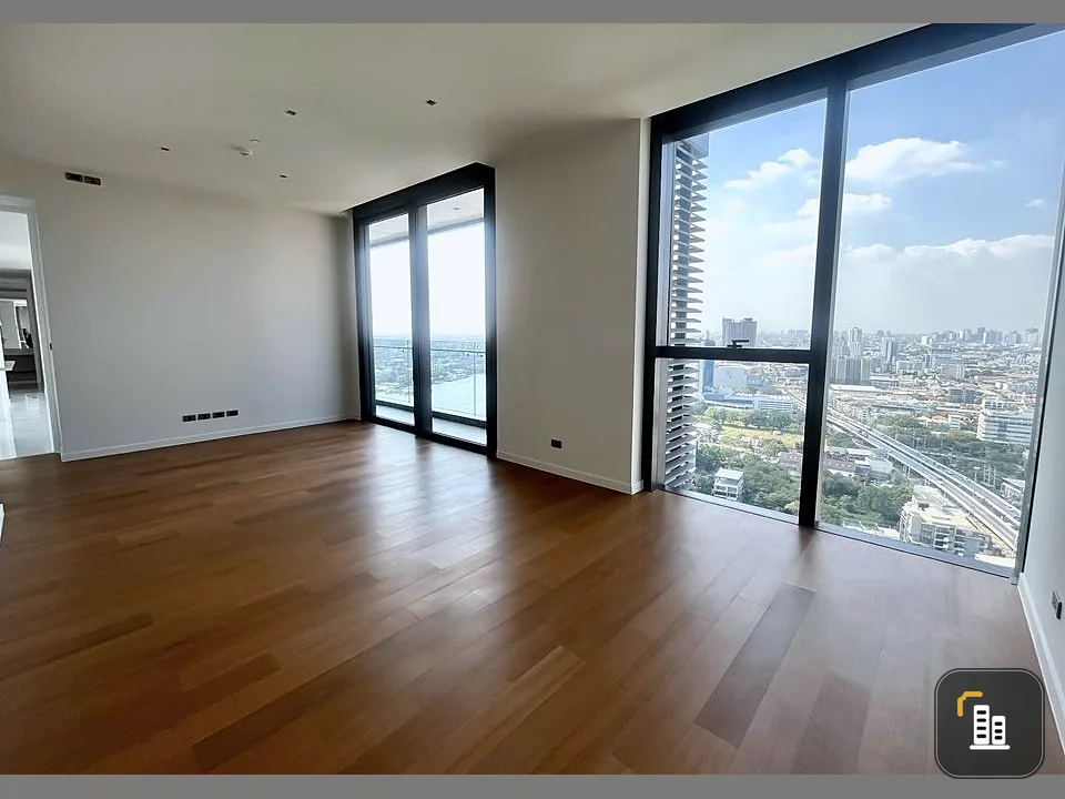 For sale: Kanaphaya Residence, 3 bedrooms, 3 bathrooms, 137 sqm, Pet-friendly! Chao Phraya River view, very attractive!