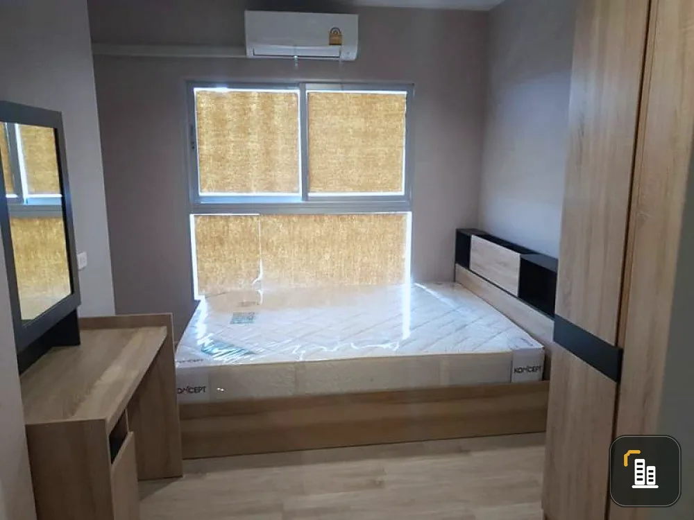 Sale Plum Condo Ramkhamhaeng Station, fully furnished, fully furnished Brand new room Ready for you to own