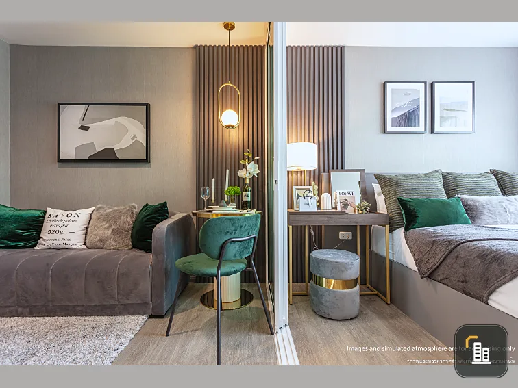 Down payment sale, Regent Home Bangna, Building D, 30th floor, beautiful common area, good location, convenient transportation, don't miss out, book n