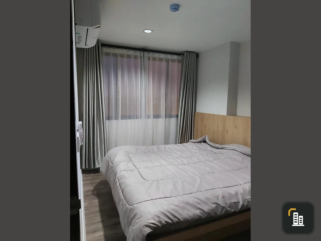 For sale, for rent, G Condo Sriracha, 5th floor, Building A, railway side, in the heart of Sriracha city, convenient for travel, book now!