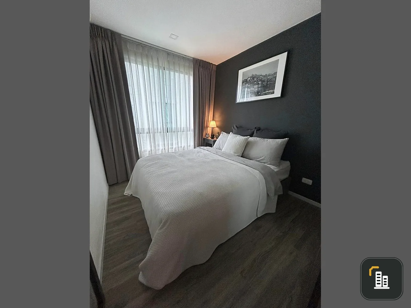 For sale, for rent, B Loft Light Sukhumvit 115, corner room, not attached to anyone, quiet, dark bedroom, suitable for relaxation