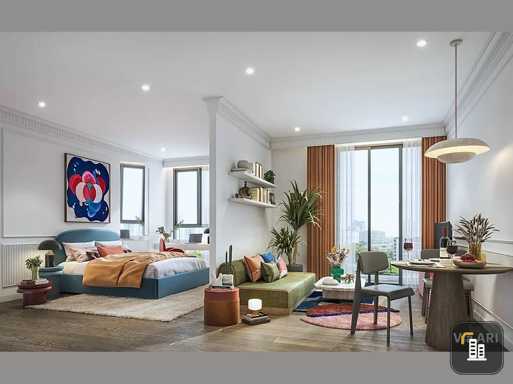 Selling down payment, Via Ari, 3rd floor, corner room, private, very good location, open view, comfortable to the eyes, hurry and reserve now.