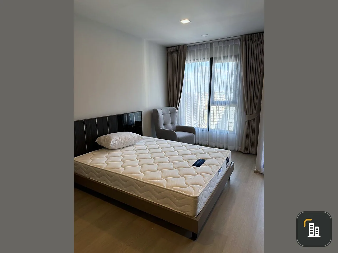 For rent: Life Phahonyothin-Ladprao, Studio room, 28.5 sq m, 24th floor, fully furnished, ready to move in