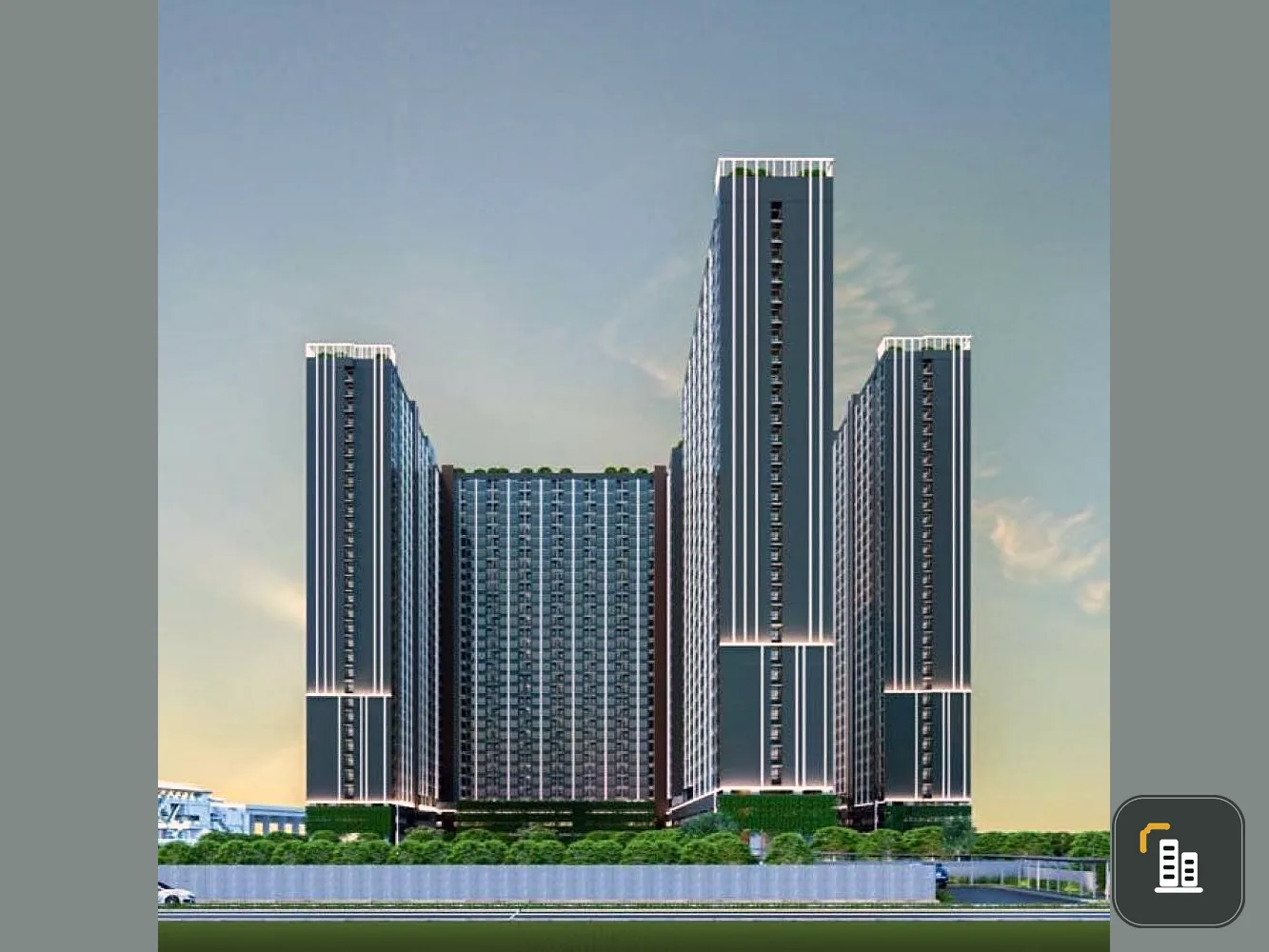 Down payment sale, Regent Home Bangna, 21st floor, very good room location, pool view + garden view, you must not miss it.