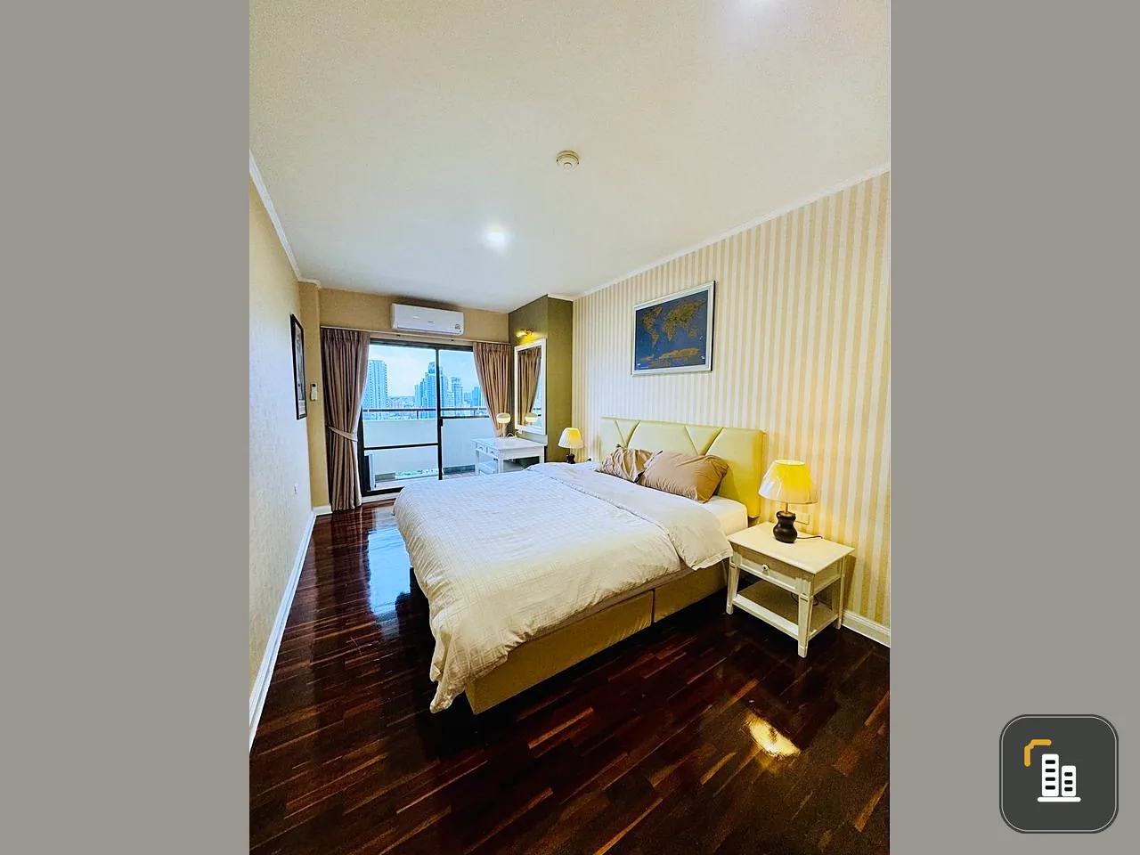 For rent City Resort Sukhumvit 49, spacious and quiet with beautiful view on the 20th floor, hurry and book now.