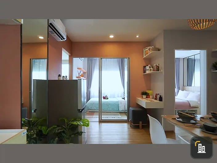 Down payment sale, Sena Kit Bangna - Km.29, corner room, spacious, very private, full of freebies, you shouldn't miss it.