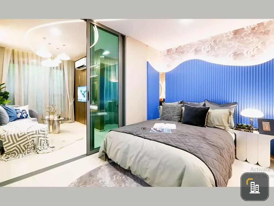 Selling down payment, Aspire Aspire Vibha-Victory, high floor, spacious room, beautiful city view, interested, hurry up and become the owner.