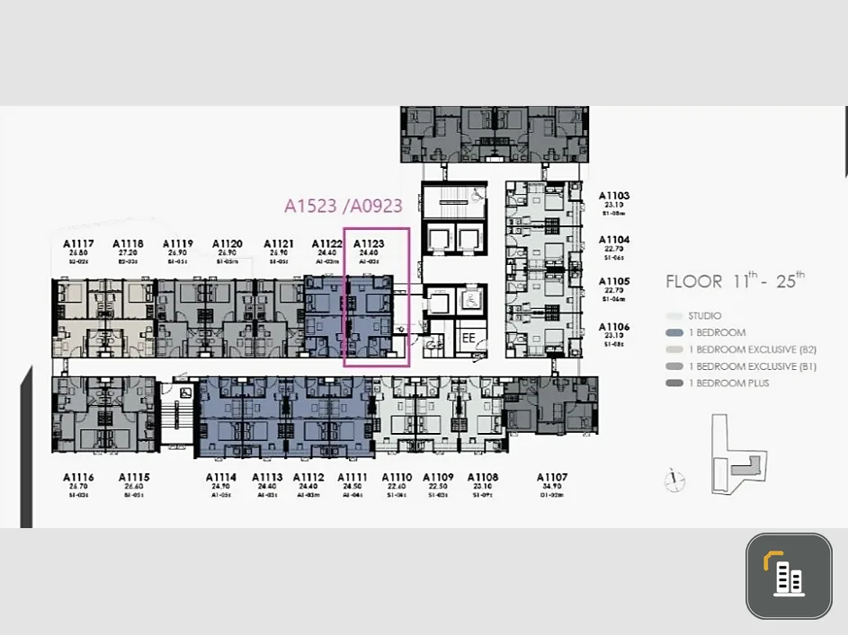 Selling down payment Modiz Avantgarde, 15th floor, good project, complete common area, hurry and reserve now, don't miss out, urgently!