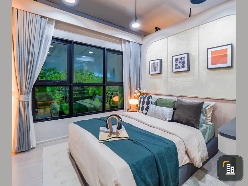 Down payment for sale, Supalai Sense Srinakarin, 2nd floor, open view, good location, good project, nice location, book now, don't wait.